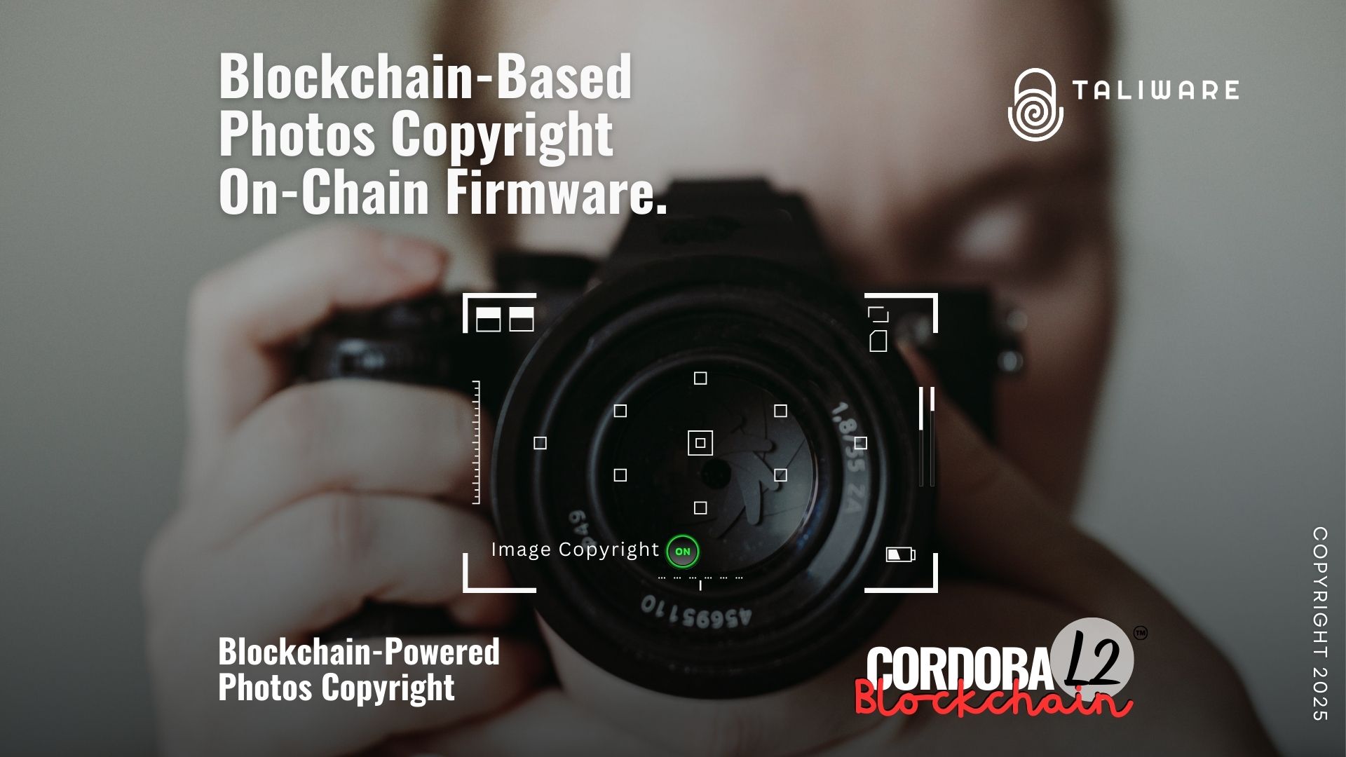 Taliware Awarded U.S. Patent for Cordoba L2 (TM) Solidifying its Intellectual Property Portfolio for on the Blockchain Digital Rights Management